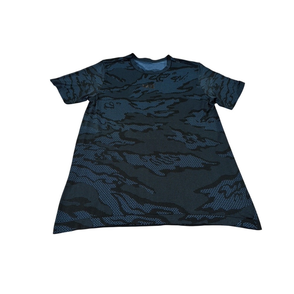 Lululemon Metal Vent Tech T-Shirt Men's L Black Camo Performance Tee